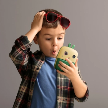  Mini drukarka termiczna z aparatem fotograficznym i kamerą HURC10Z - zielona - zdj. dodatkowe 3