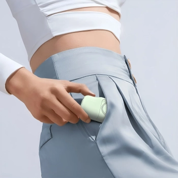  Mini powerbank 5000mAh 15W iPhone Lightning i ładowarką do Apple Watch - zielony - zdj. dodatkowe 5