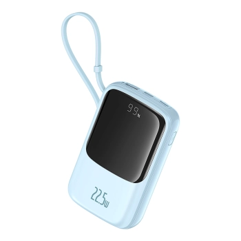  Power bank 10000mAh Qpow Pro+ 22.5W USB-C - niebieski - zdj. dodatkowe 3