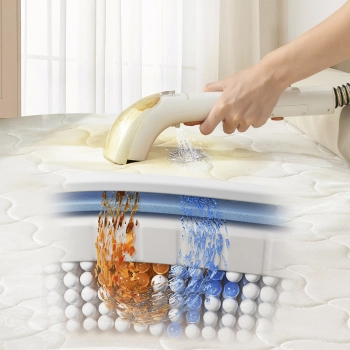  Odkurzacz piorący parownica Deep Cleaning 1900W z funkcją czyszczenia parowego B200 + szczotka - biały - zdj. dodatkowe 6