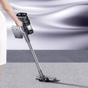  Odkurzacz bezprzewodowy wielofukncyjny 50kPa HEPA V100 - szary - zdj. dodatkowe 9