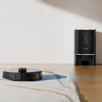  Robot sprzątający odkurzacz funkcją mopa + stacja ładująco - czyszcząca U100 - szary - zdj. dodatkowe 6