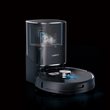  Robot sprzątający odkurzacz funkcją mopa + stacja ładująco - czyszcząca U100 - szary - zdj. dodatkowe 8