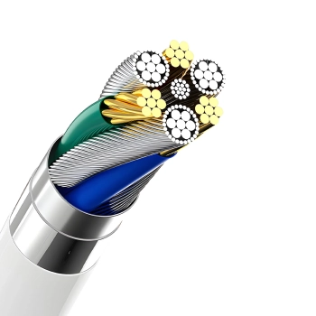  Ładowarka sieciowa USB-A 2.1A + kabel USB-A - microUSB - biała - zdj. dodatkowe 7