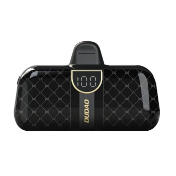  Mini powerbank 5000mAh do telefonu 2x USB-C - czarny - zdj. dodatkowe 1