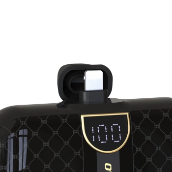  Mini powerbank 5000mAh do telefonu iPhone Lightning i USB-C - czarny - zdj. dodatkowe 3