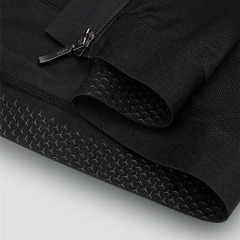  Koszulka rowerowa rozpinana z krótkim rękawem XXL - czarna - zdj. dodatkowe 3