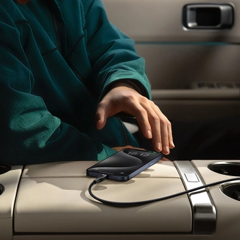  Kabel przewód Flash 2 USB-A - USB-C 100W 2m - czarny - zdj. dodatkowe 10