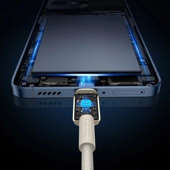  Kabel przewód Tungsten Gold USB-C - USB-C 100W 1m - złoty - zdj. dodatkowe 6