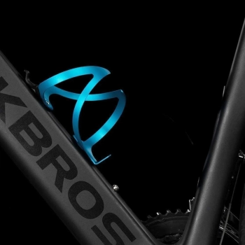  Uchwyt aluminiowy rowerowy na bidon butelkę - niebieski - zdj. dodatkowe 2