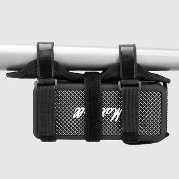  Uchwyt rowerowy z rzepami do mocowania na ramie kierownicy na głośnik bidon itp. - czarny - zdj. dodatkowe 6