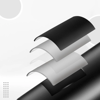  Butelka bidon termiczny rowerowy na napoje 530 ml - biały - zdj. dodatkowe 3