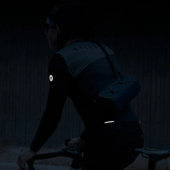  Koszulka kolarska rowerowa z długim rękawem wiosna/lato L - czarna - zdj. dodatkowe 4