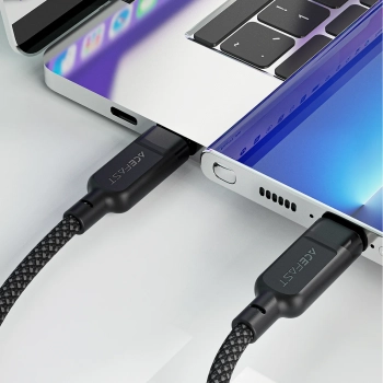  2w1 Kabel przewód podwójny USB-C - 2x USB-C 100W 480Mb/s - czarny - zdj. dodatkowe 6