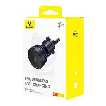  Uchwyt samochodowy MagPro na kratkę nawiewu z ładowarką indukcyjną Qi2.0 15W - czarny - zdj. dodatkowe 9