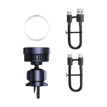  Uchwyt samochodowy MagPro na kratkę nawiewu z ładowarką indukcyjną Qi2.0 15W - czarny - zdj. dodatkowe 8