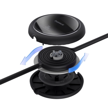  Kabel przewód zwijany Free2Pull USB-C - iPhone Lightning 20W 1m - czarny - zdj. dodatkowe 3