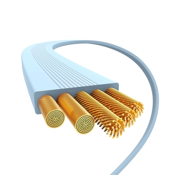  Kabel przewód zwijany Free2Pull USB-C - iPhone Lightning 20W 1m - niebieski - zdj. dodatkowe 5