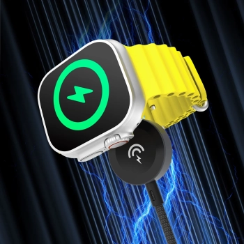  Ładowarka indukcyjna A12C do Apple Watch 1.2m - czarna - zdj. dodatkowe 1