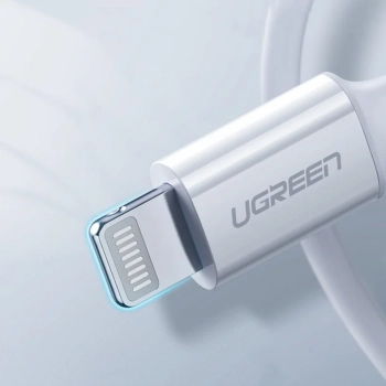  Kabel przewód MFi USB-C - iPhone Lightning 20W 3A 0.25m - biały - zdj. dodatkowe 5