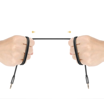  Kabel przewód audio AV119 mini jack 3.5mm 5m - czarny - zdj. dodatkowe 10