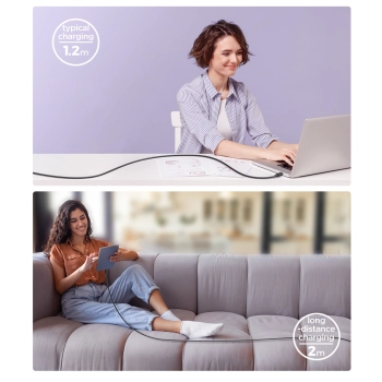  Kabel przewód Multi-Color Series A14 USB-C - iPhone Lightning 20W 1.2 m - czarny - zdj. dodatkowe 6