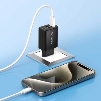  Ładowarka sieciowa 30W USB-C 2x USB-A - czarny - zdj. dodatkowe 9