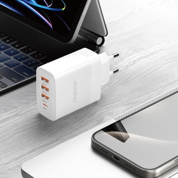  Ładowarka sieciowa 3x USB-A 1x USB-C PD 20W - biała - zdj. dodatkowe 2