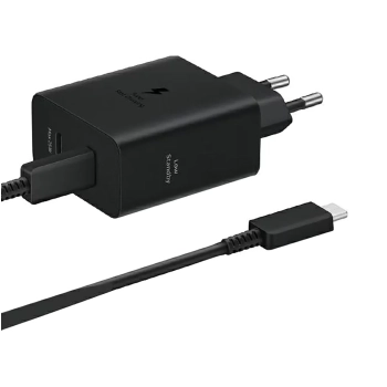  Ładowarka sieciowa Samsung Power Adapter Duo 2x USB-C 50W - czarna - zdj. dodatkowe 3