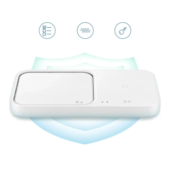  Ładowarka Samsung Wireless Charger Duo indukcyjna 15W - biała - zdj. dodatkowe 10