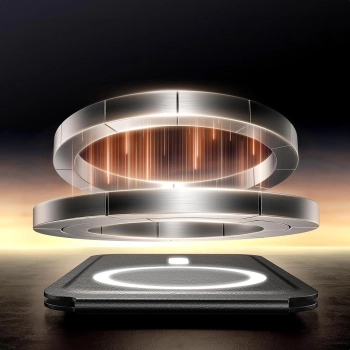  Portfel na karty Magnetic Wallet MagSafe z podstawką - czarny - zdj. dodatkowe 9