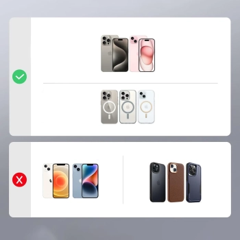  Portfel na karty Magnetic Wallet MagSafe z podstawką - czarny - zdj. dodatkowe 4