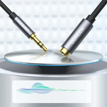  Kabel przedłużacz audio mini jack 3.5mm 5m - srebrny - zdj. dodatkowe 5