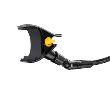  Uchwyt na telefon biurkowy z elastycznym ramieniem typu gęsia szyja - czarna - zdj. dodatkowe 5