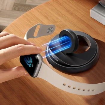  Ładowarka indukcyjna składana do zegarków Apple Watch - czarna - zdj. dodatkowe 9