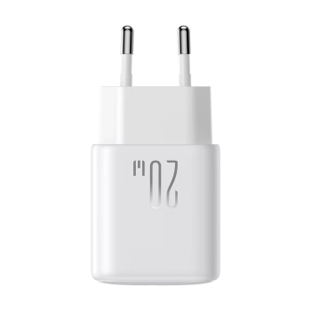  Ładowarka sieciowa 2x USB-C 20W PD QC 3.0 - biała - zdj. dodatkowe 2