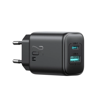  Ładowarka sieciowa USB-C i USB-A 25W SFC PPS PD - czarna - zdj. dodatkowe 5