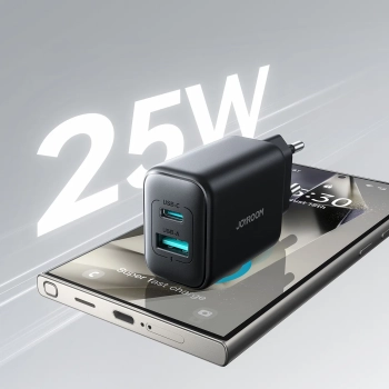  Ładowarka sieciowa USB-C i USB-A 25W SFC PPS PD - czarna - zdj. dodatkowe 8