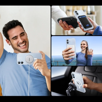  Etui case Classy Clear Magnetic na iPhone 16 Plus - przezroczyste - zdj. dodatkowe 7