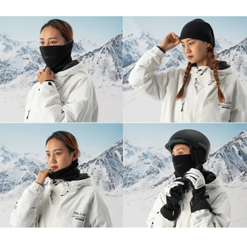  Komin narciarski komfort termiczny Oli rozmiar L - czarny - zdj. dodatkowe 4