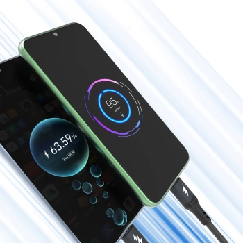  3w1 Kabel przewód 60W USB-A - MicroUSB USB-C iPhone Lightning 1.2m - czarna - zdj. dodatkowe 2