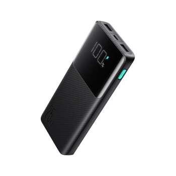  Powerbank 10000mAh 25W 2x USB-A 1x USB-C SFC - czarny - zdj. dodatkowe 1