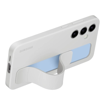  Etui case Samsung Standing Grip Case z uchwytem i podstawką do Galaxy S24 FE - szare - zdj. dodatkowe 3