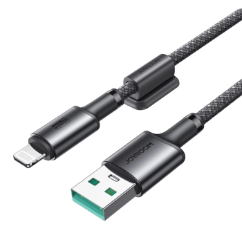 Kabel przewód USB-A - iPhone Lightning z organizerem uchwytem magnetycznym 1.2m - szary - zdj. dodatkowe 6