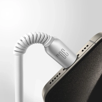  Kabel przewód Cutting-Edge Series 30W USB-C - iPhone Lightning 1.2m - szary - zdj. dodatkowe 7