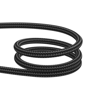  Kabel przewód Crystal-Clear Series 60W USB-C - USB-C 1.2m - czarny - zdj. dodatkowe 3