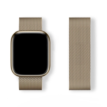 Bransoleta pasek Milanese Loop do Apple Watch 38/40/41 - złota