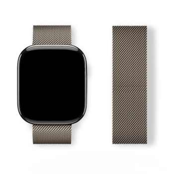 Bransoleta pasek Milanese Loop do Apple Watch 42/44/45/46/49 - stare złoto