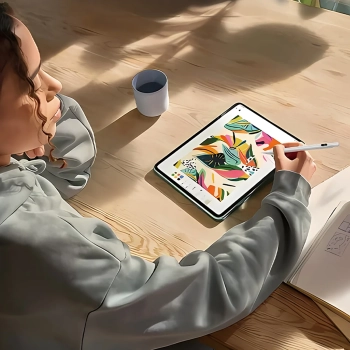  Rysik aktywny Stylus uniwersalny do Android i iOS USB-C - biały - zdj. dodatkowe 9