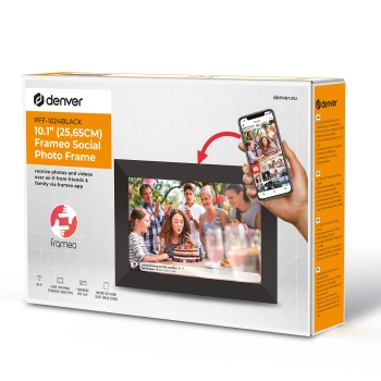  Ramka cyfrowa 10.1'' 16GB microSD WiFi Frameo PFF-1024B - czarna - zdj. dodatkowe 7